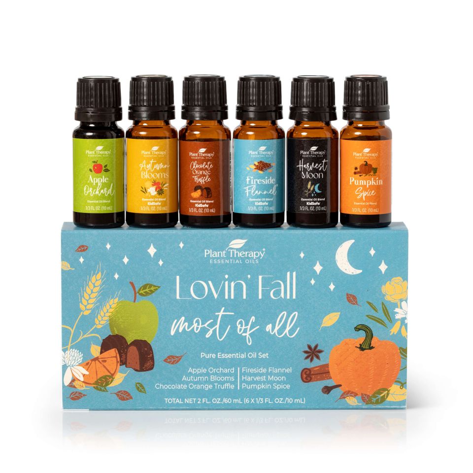 Plant Therapy Essential Oil Blend 6 Set in Lovin' Fall Most of All -  Organic Bunny