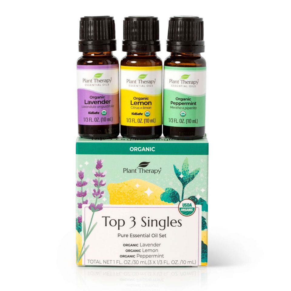 Plant Therapy Essential oils 100% Pure 1/3 fl.oz. Glass Bottles
